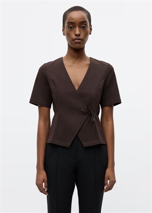 Encroydon ss bluse 7266 Chocolate Torte Envii 